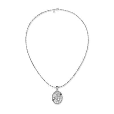 Ciondolo ovale 'Athena' Olympus, diamante nero