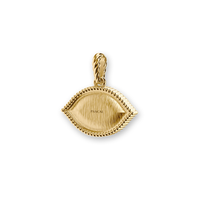 Collana "The Bonbon" con occhi, diamante bianco