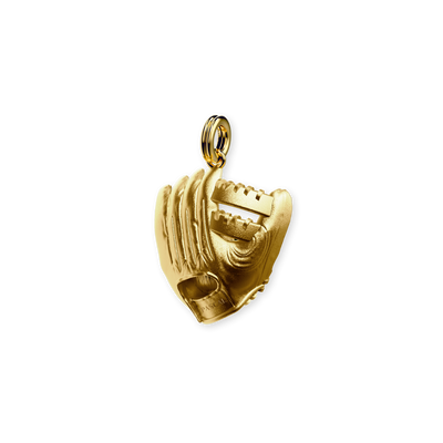 Pendente "The Baseball" Bola e Luva, Diamante Branco