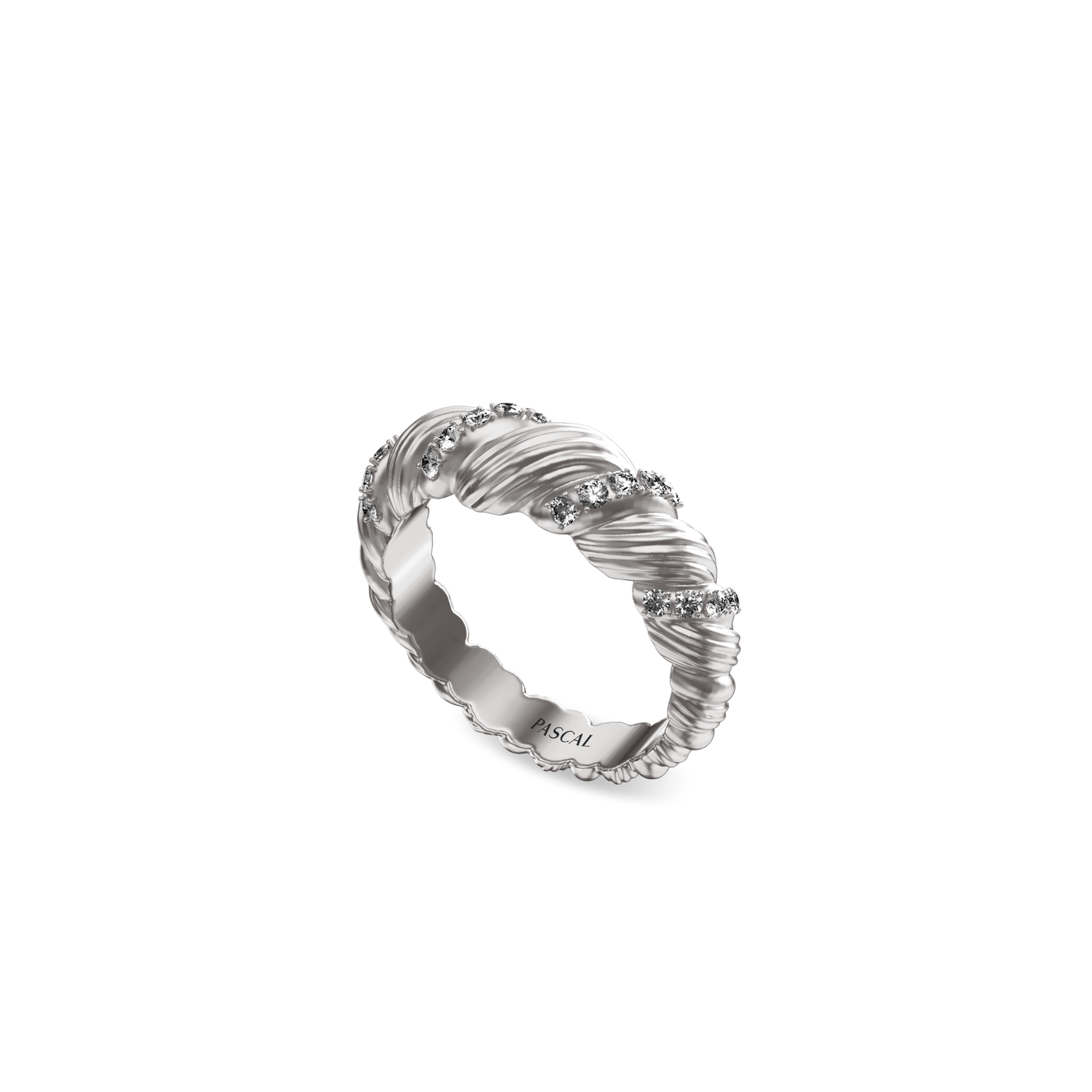 Anillo de Cúpula con Racimo de Uvas