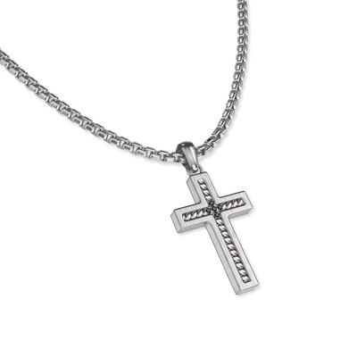 Pendente Cruz de Cabo, Diamante Negro