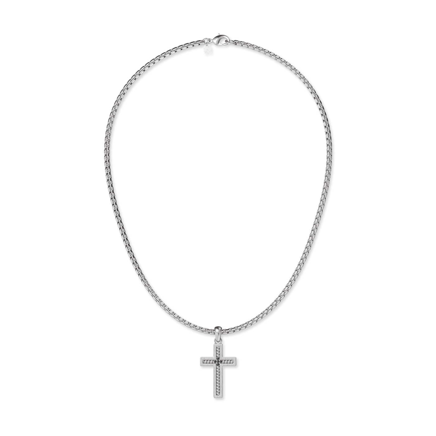 Pendente Cruz de Cabo, Diamante Negro