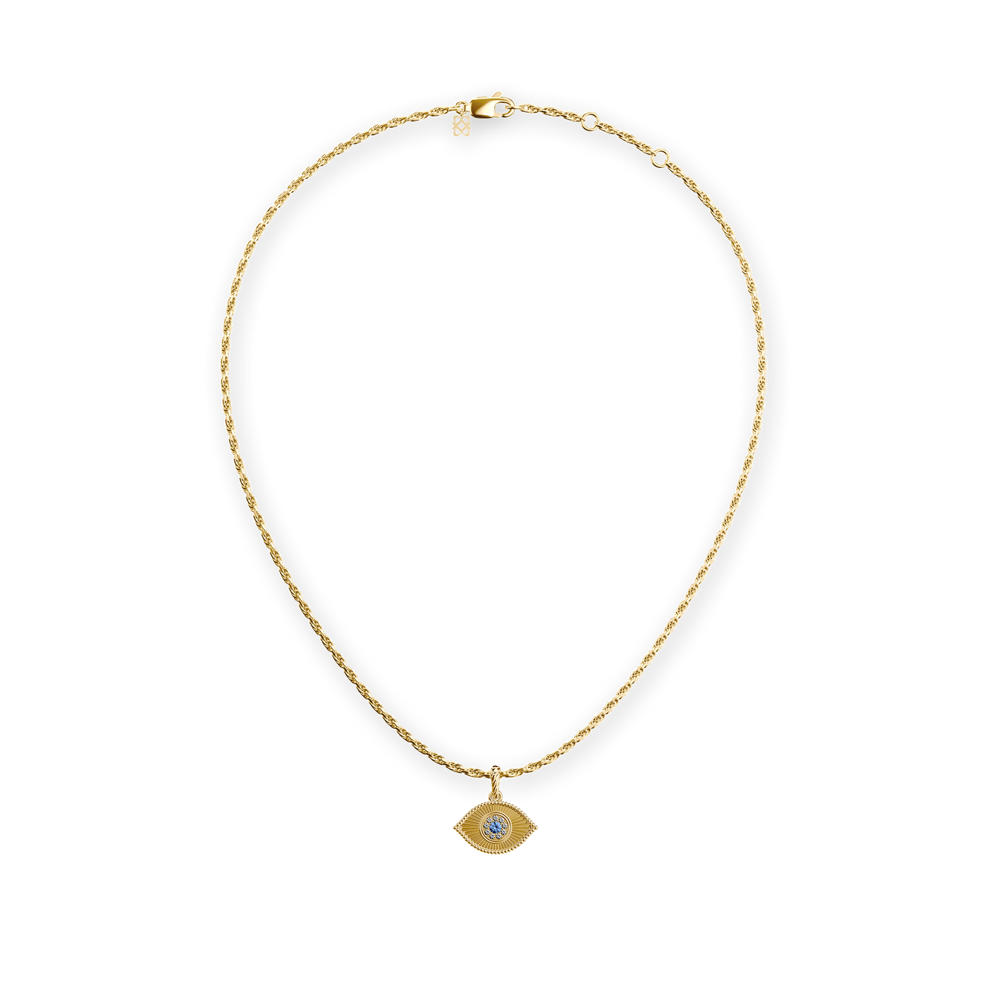 Collana "The Bonbon" con occhi, diamante bianco