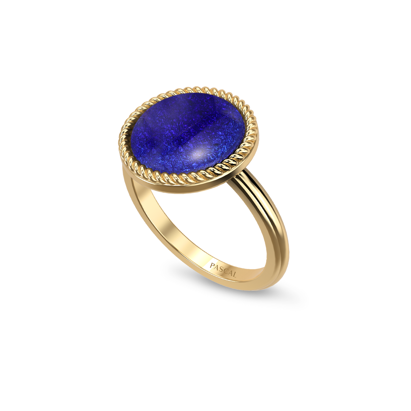 'Universe' Enamel Rope Ring, Round