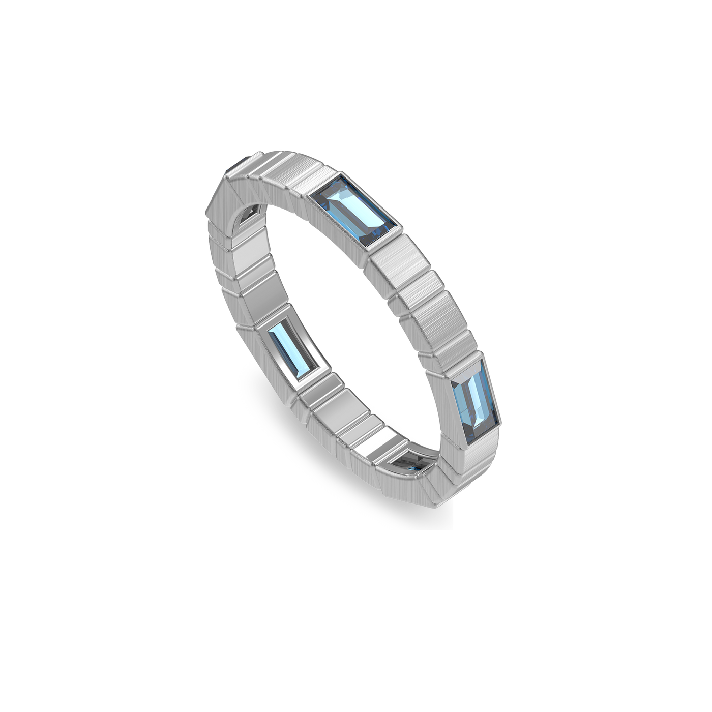 'Eternity' Five Gemstone Band Ring