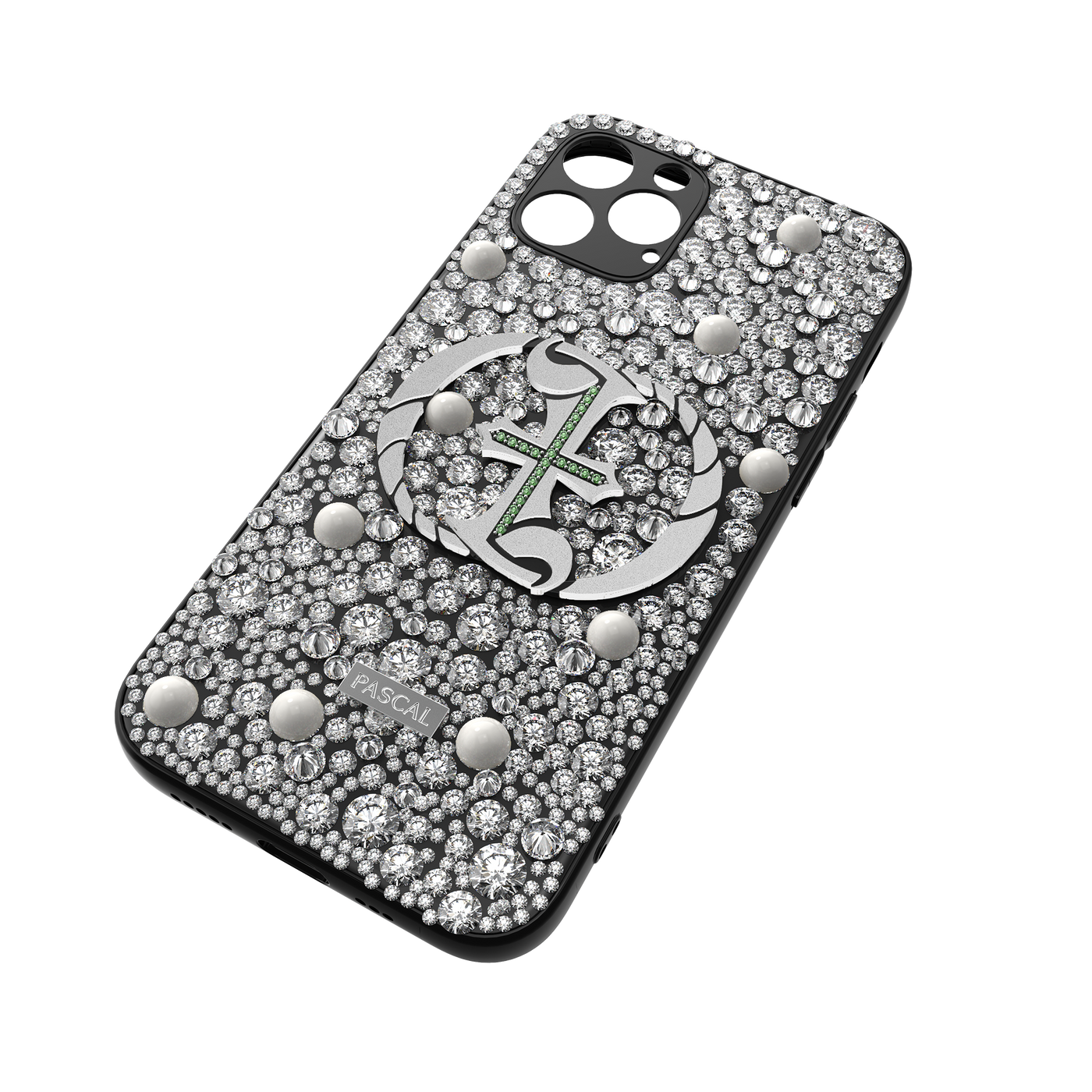 'PASCAL x Dess Dior' Pattern Diamond Phone Case