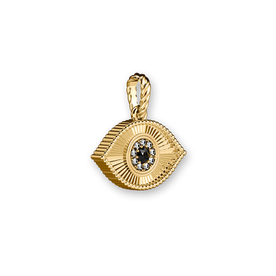 Collana "The Bonbon" con occhi, diamante bianco