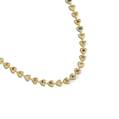 Collar de piedra preciosa Lovelink