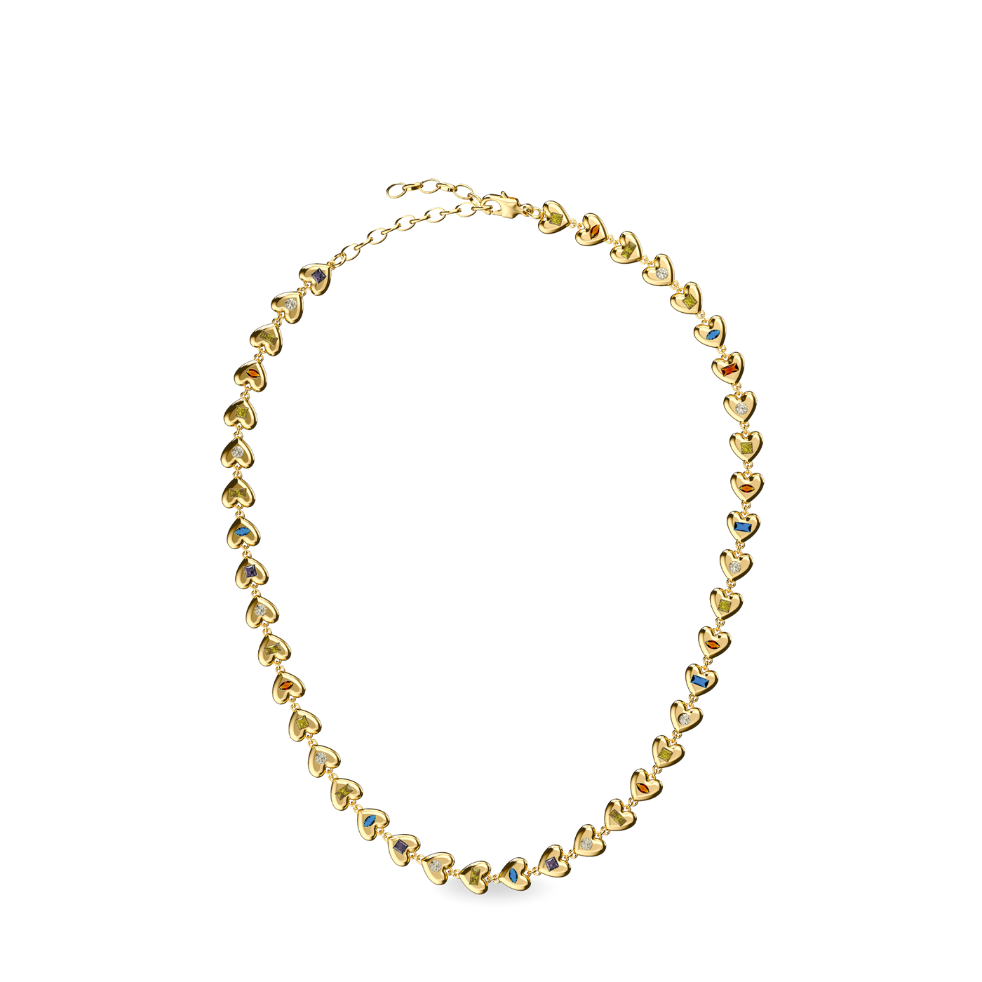 Collar de piedra preciosa Lovelink