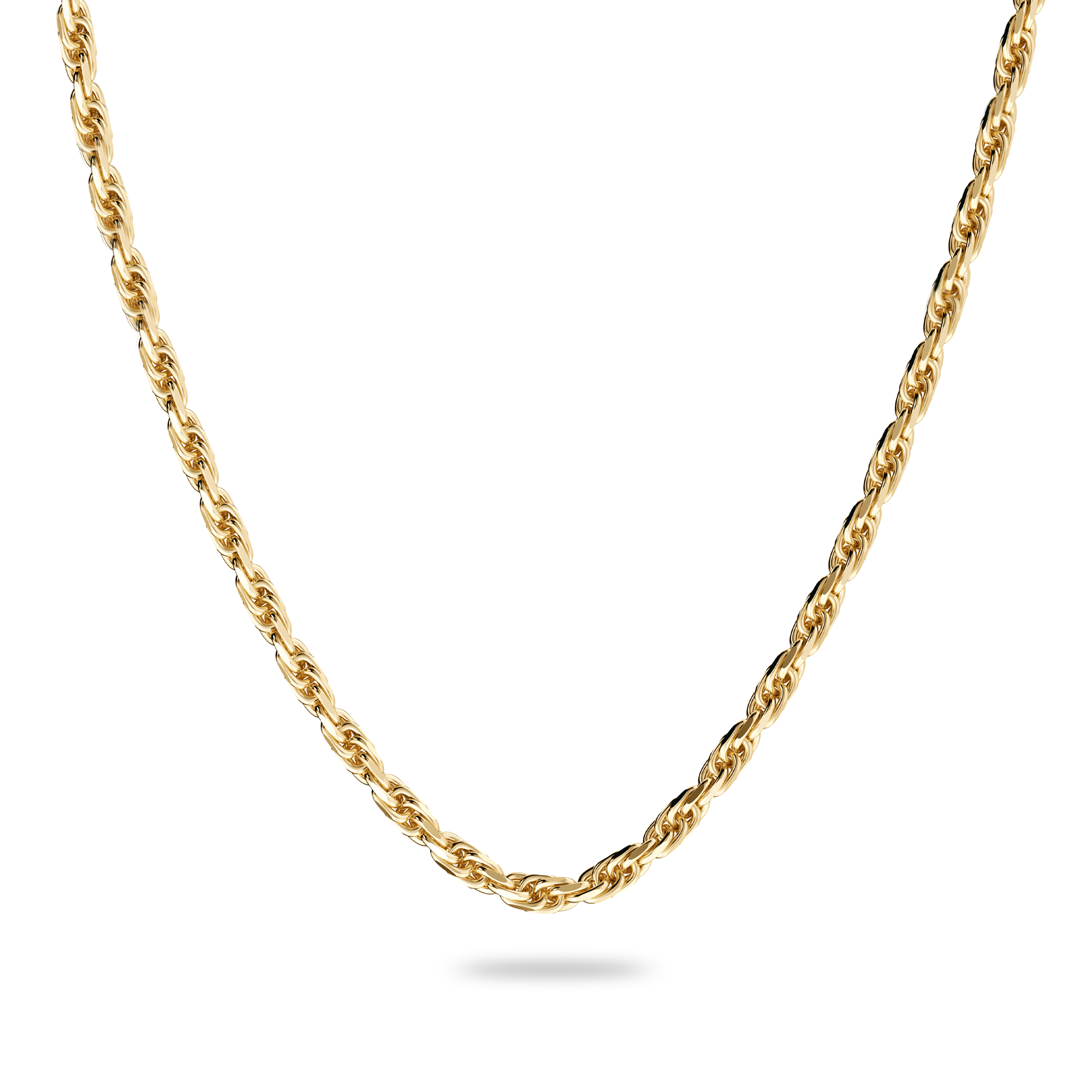 Rope Chain, 4mm#color_18k-yellow-gold-vermeil