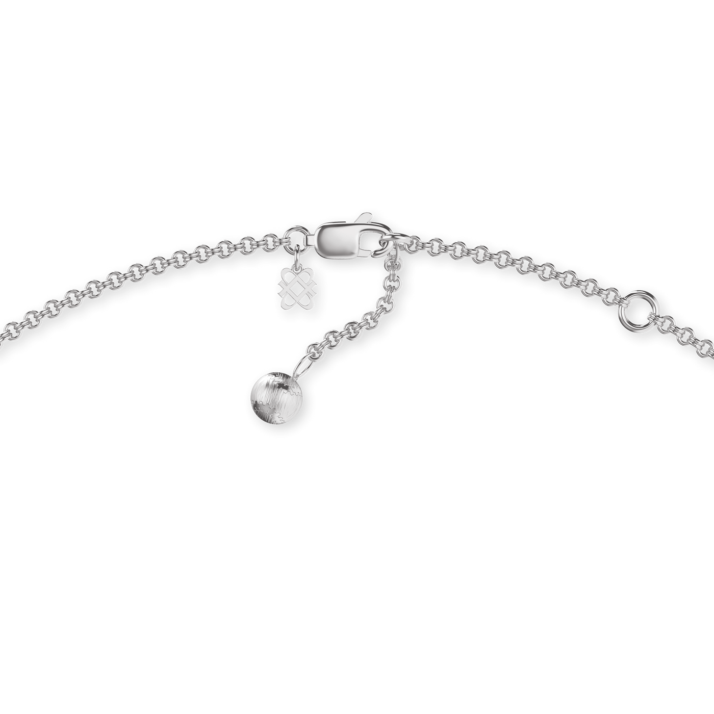 Collar "The Baseball" con colgante de bate, pavé de diamantes blancos