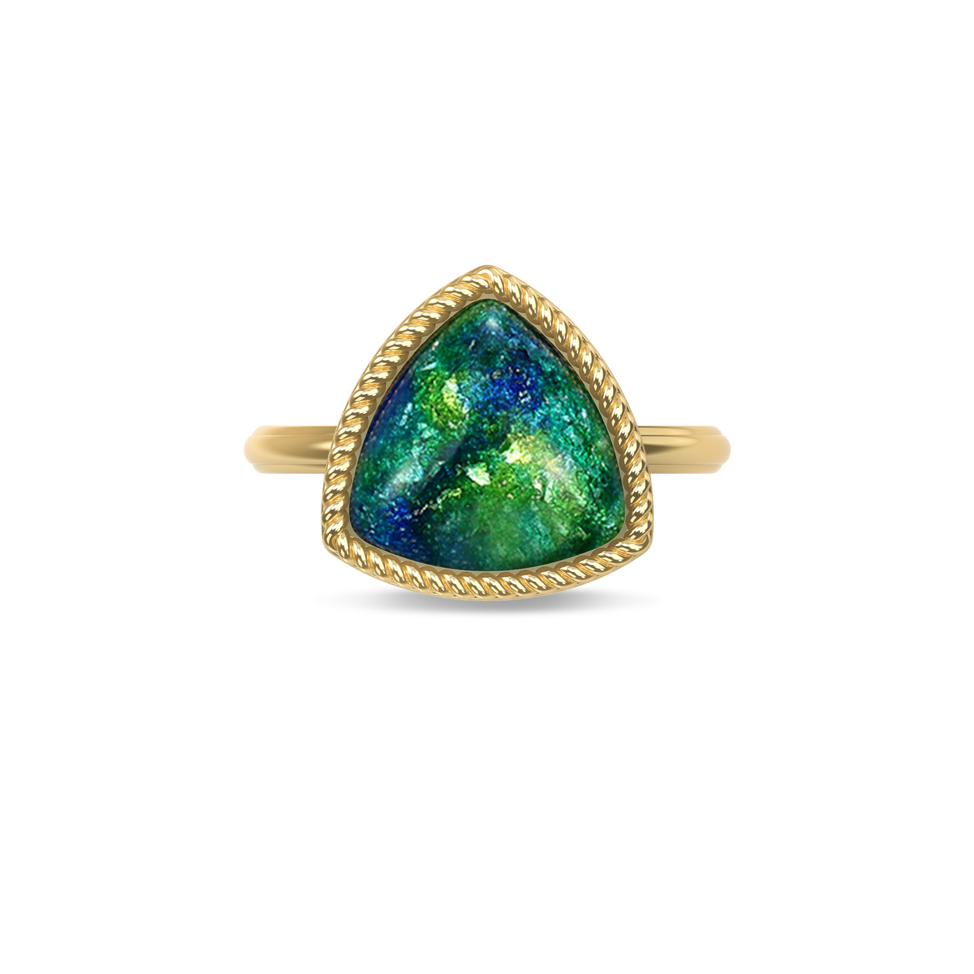 'Universe' Enamel Rope Ring, Shield