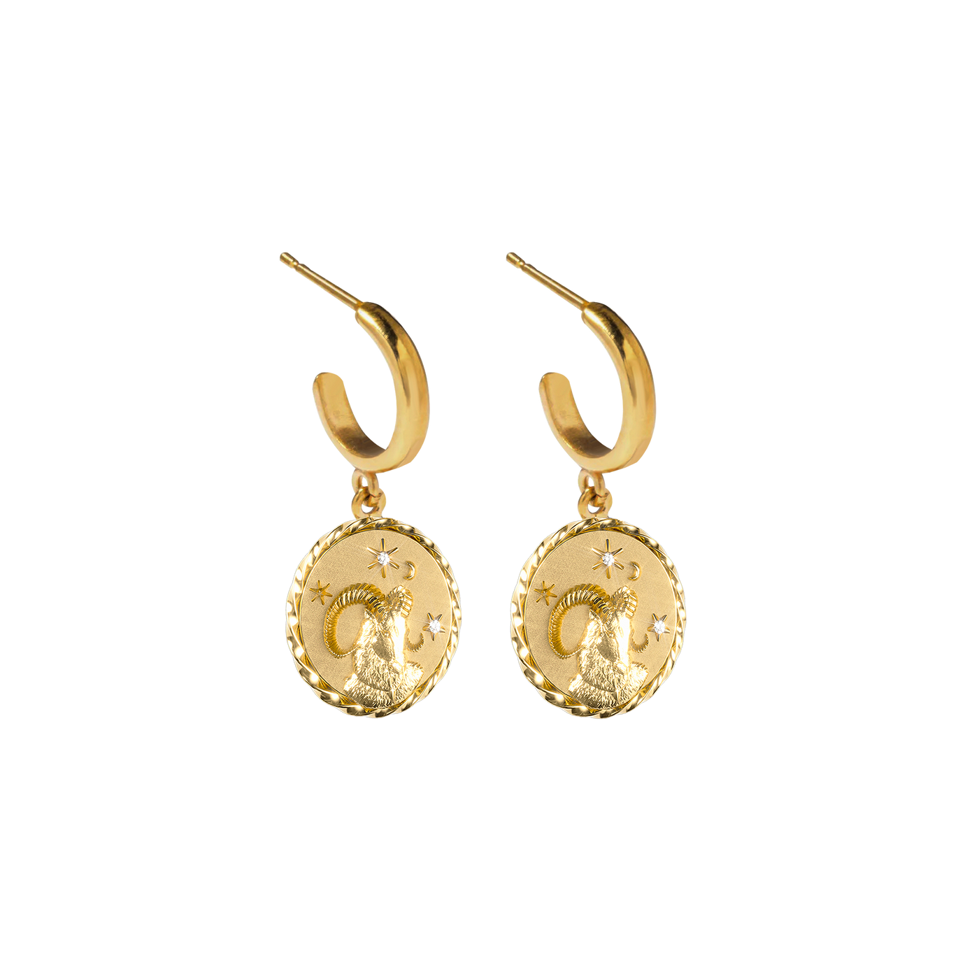 Aries Amulet Earrings