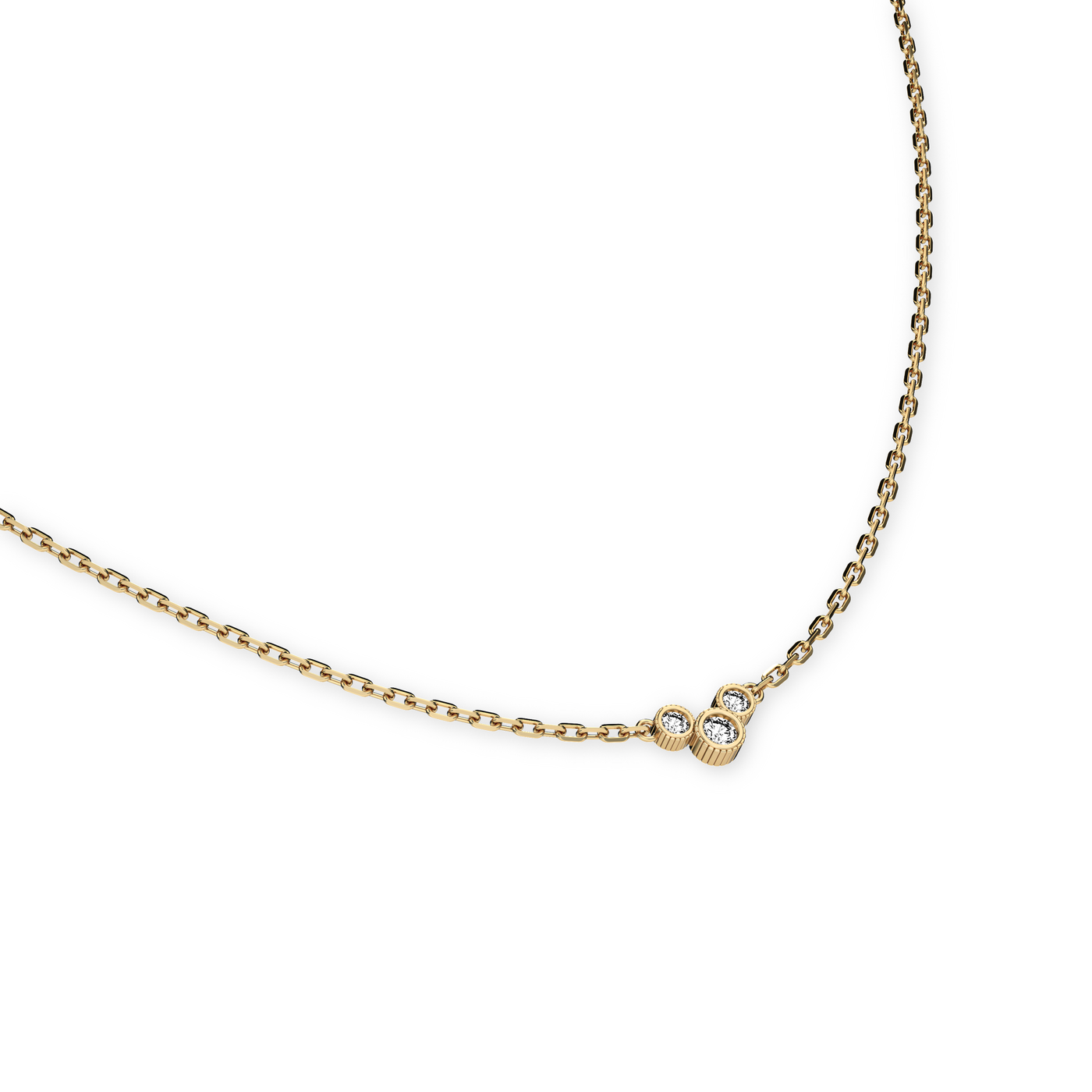 'Trinity' Diamond Necklace, Classic