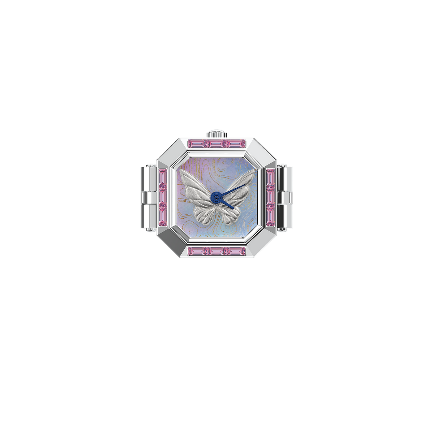 Sofia Prism Cocktail Watch Ring