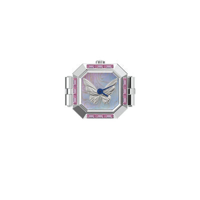 Sofia Prism Cocktail Watch Ring