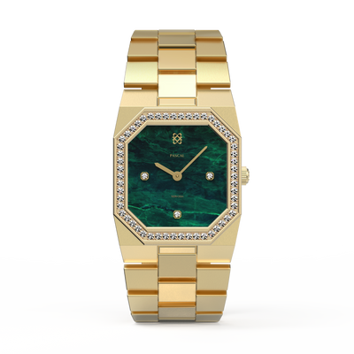 Octagonal Halo Diamond Watch