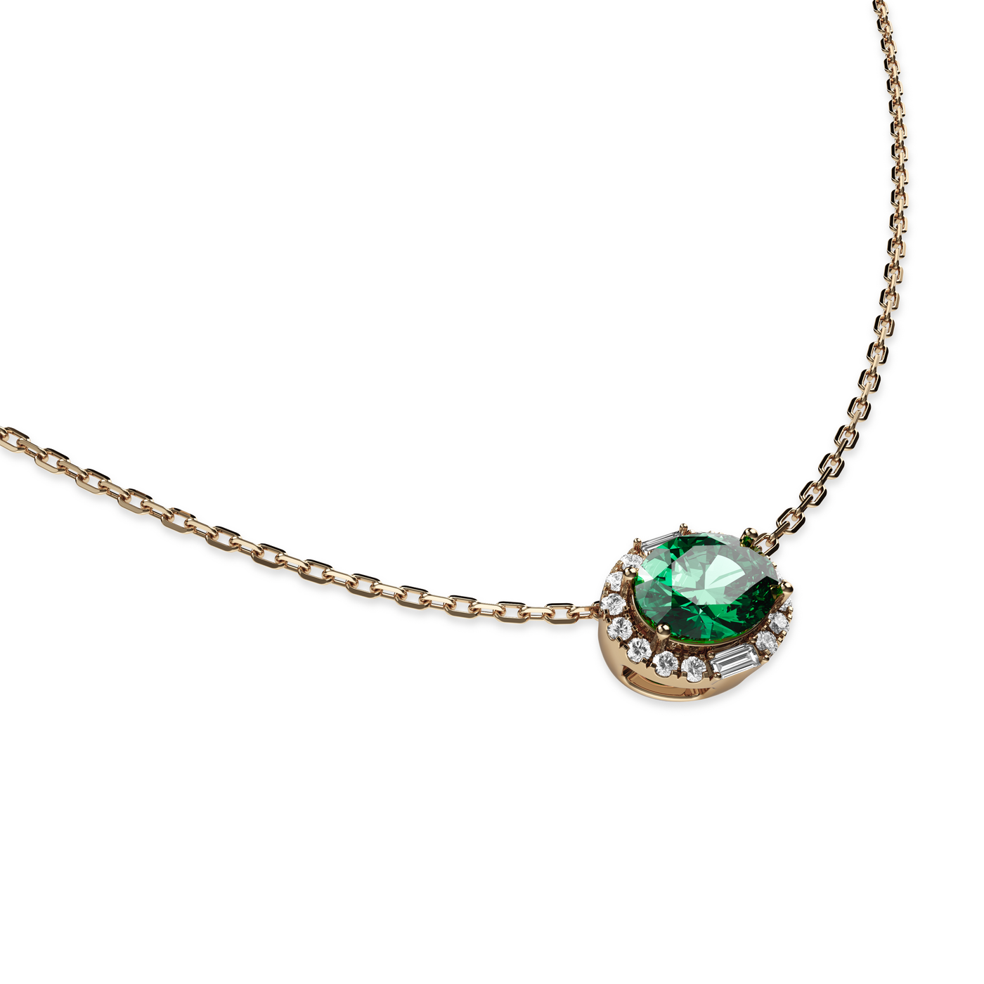 Collier de diamants multi-gemmes Coastal Oasis 