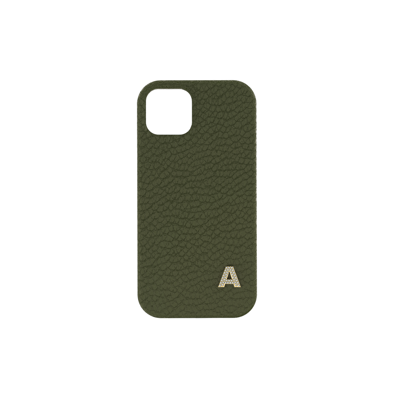 Personalized Initial Diamond Phone Case