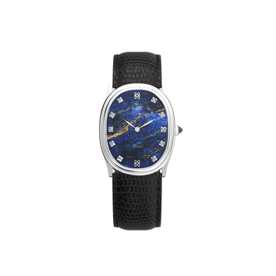 Oval Orbit Diamond Watch (27.5mm x 34mm) in Galactic Dawn - PASCAL