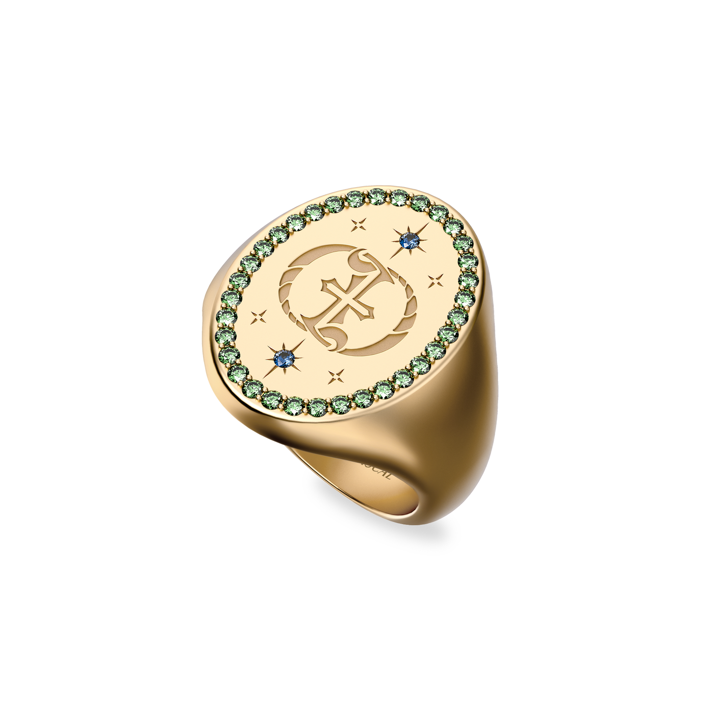 'PASCAL x Dess Dior' Diamond Signet Ring