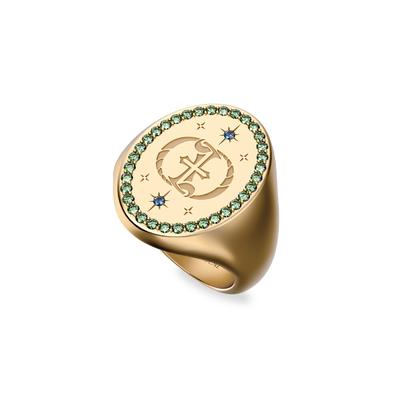 'PASCAL x Dess Dior' Diamond Signet Ring