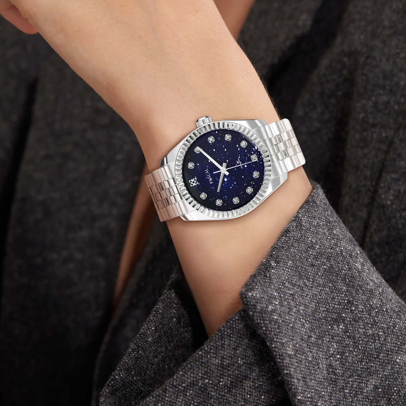 Pascal Watch Square PASCAL | TIMELESS CLASSIC DIAMOND WATCH