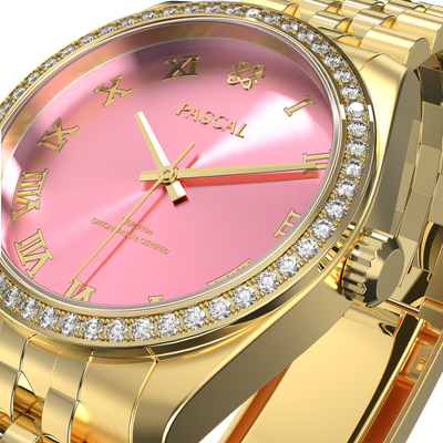 Luxe Classic Diamond Watch