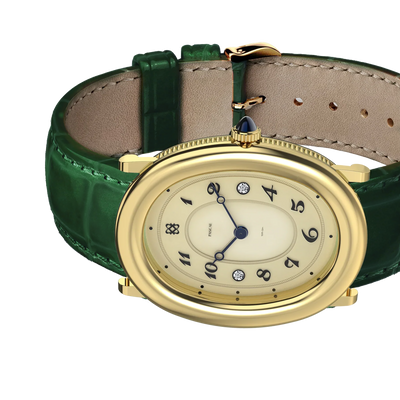 Oval Diamond Watch and Bracelet Gift Set