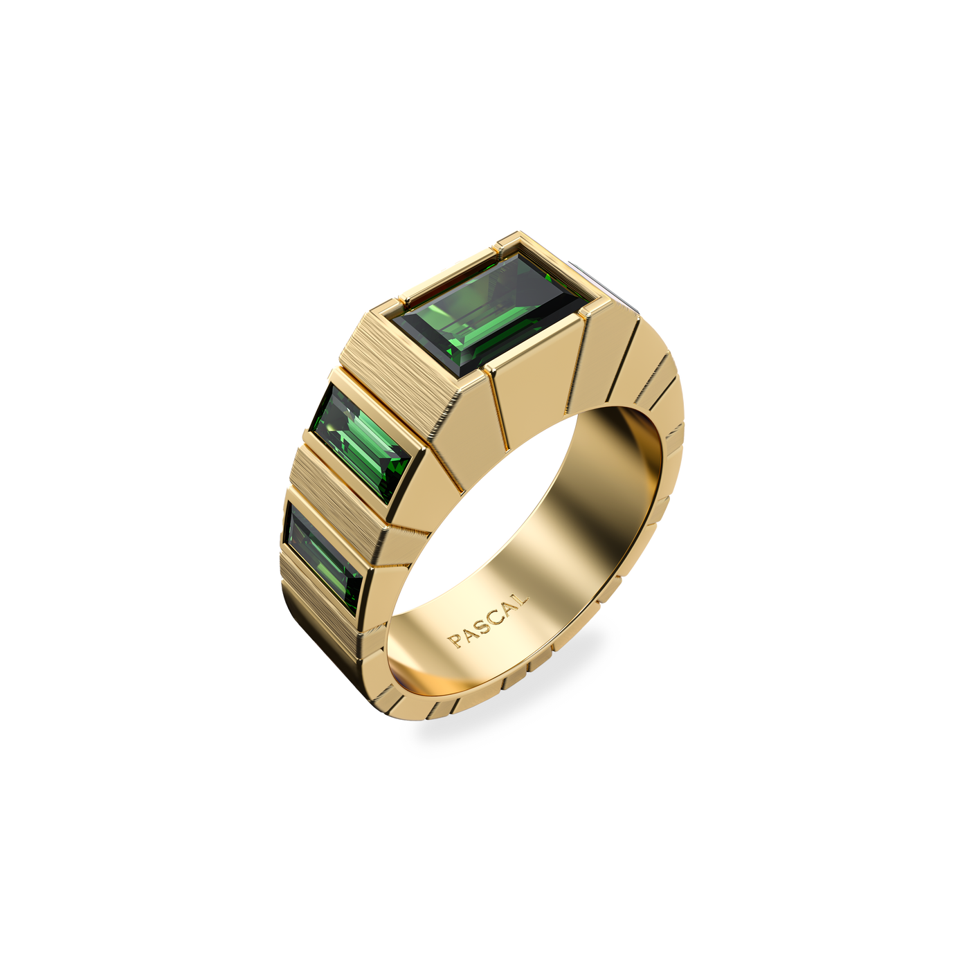 'Parthènope' Gemstone Band Ring