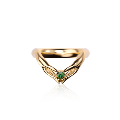 'PASCAL x Dess Dior' Gemstone Pray Ring