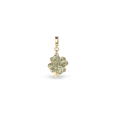 'Lucky Clover' Fancy Diamond Bag Charm