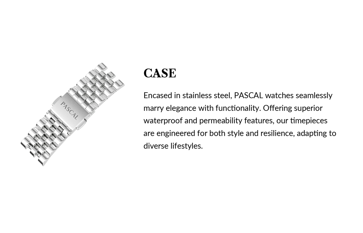Pascal Watch Square Timeless Watches for Men & Women | PASCAL