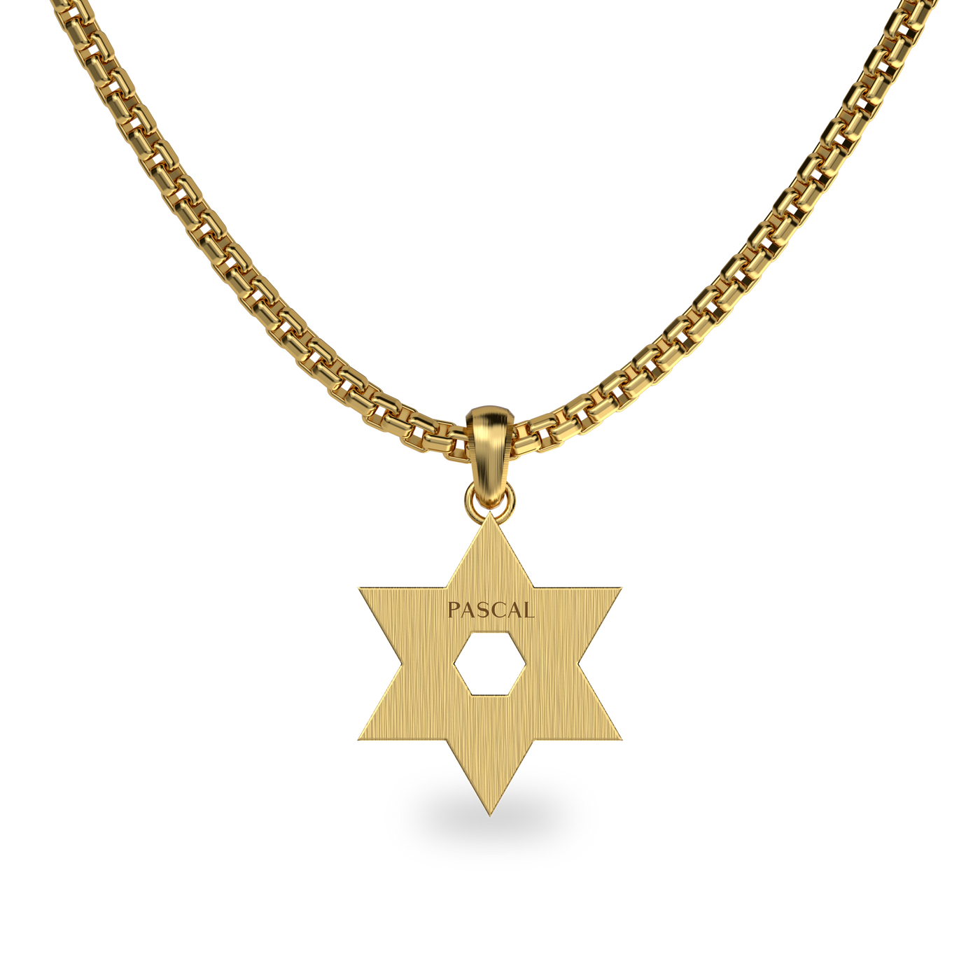 Ciondolo Stella di David, Diamante Bianco