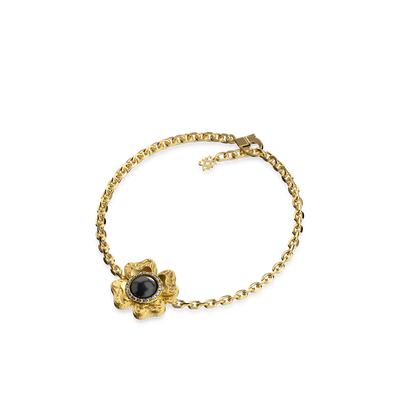 Pulsera 'The Spiritual' de trébol, halo de diamante blanco