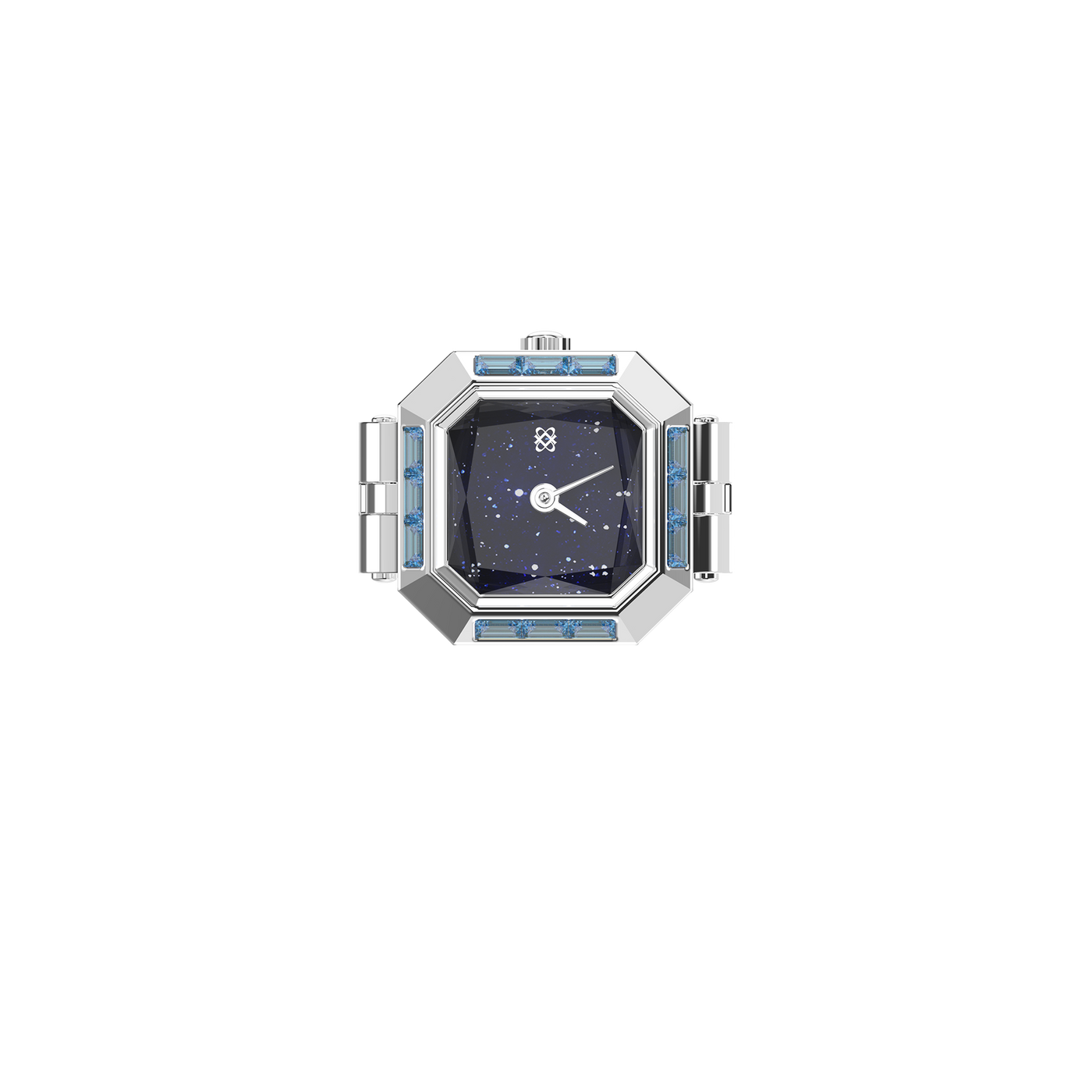 Sofia Prism Cocktail Watch Ring