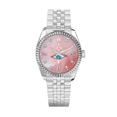 Relógio Diamante Luxe Bezel