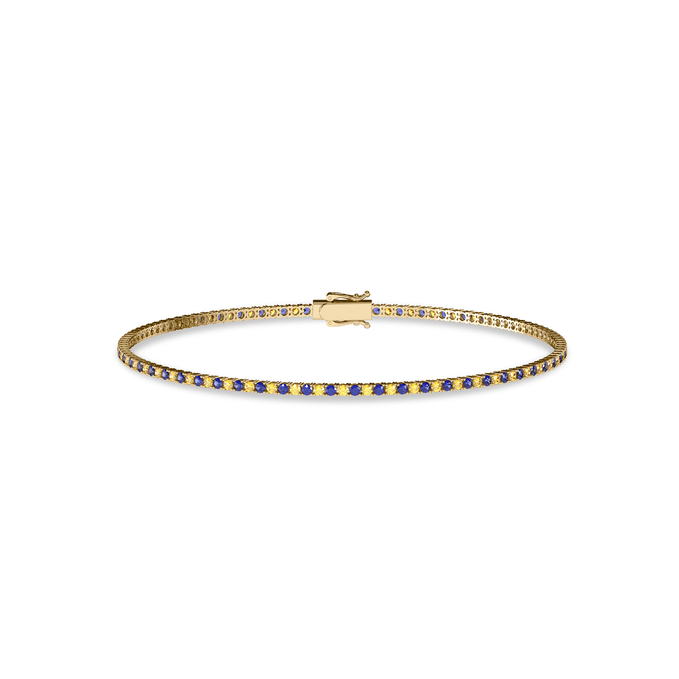 'Ace Adornments' Diamond Tennis Bracelet