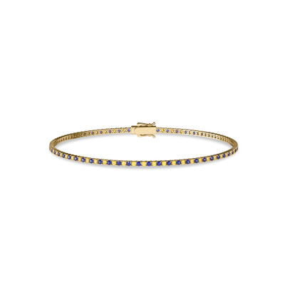 'Ace Adornments' Diamond Tennis Bracelet