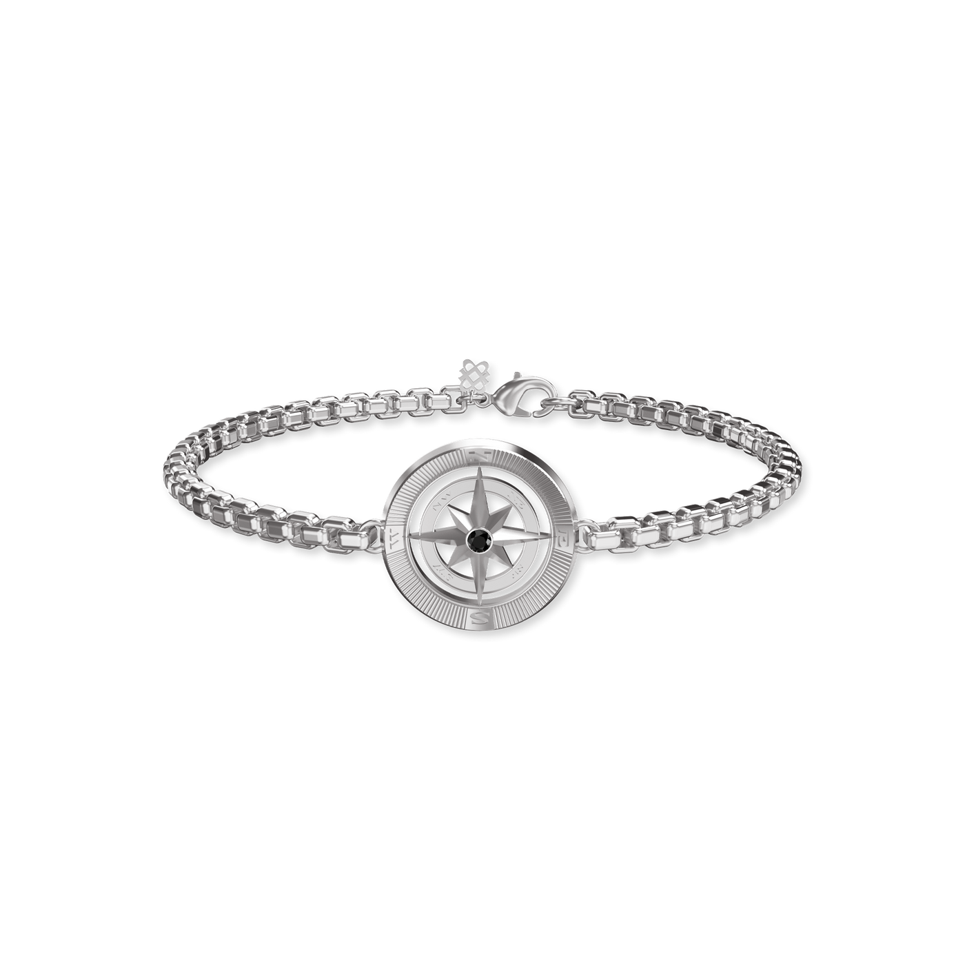 Pulsera Brújula, Diamante Negro