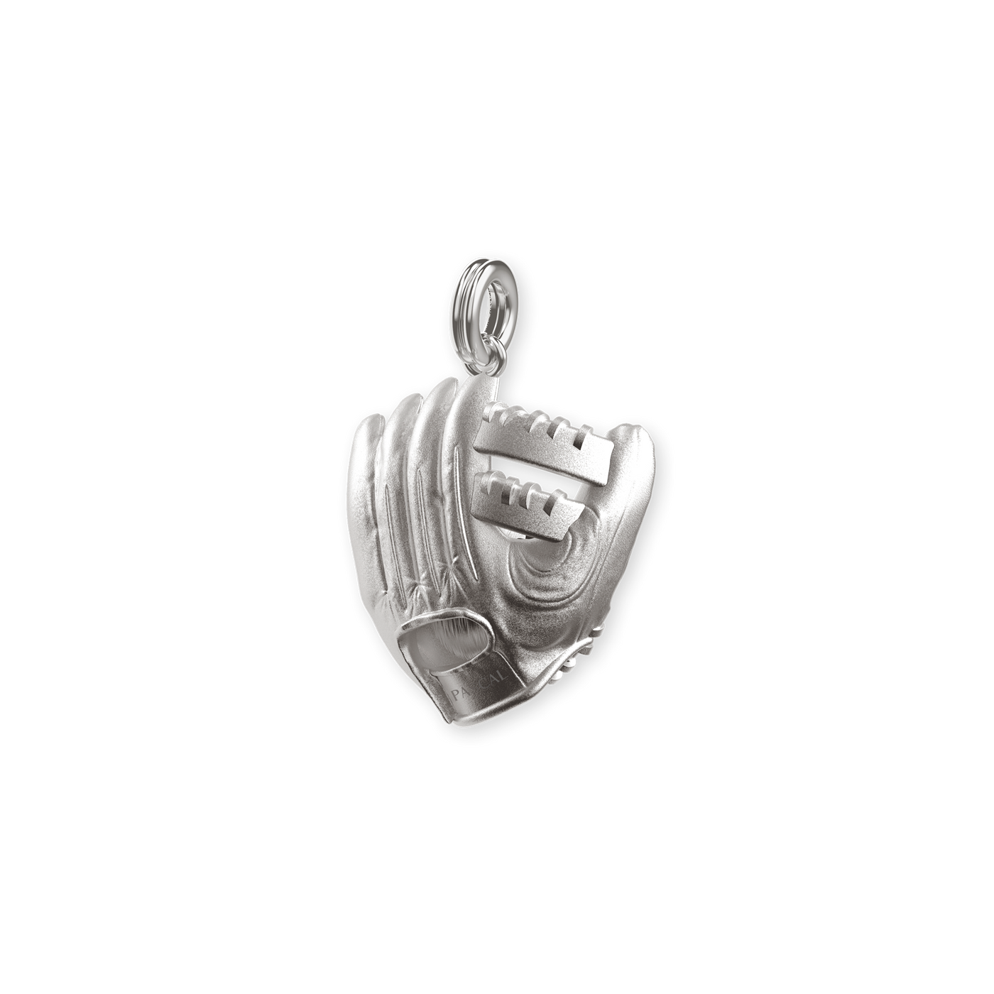 Pendente "The Baseball" Bola e Luva, Diamante Branco