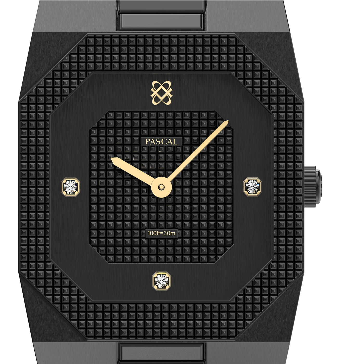 Pascal Octagonal Watch Octagonal Clou de Paris Diamond Watch | PASCAL