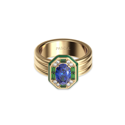 Regalia Gemstone Diamond Cocktail Ring