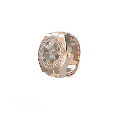 Luxe Classic Diamond Watch Ring