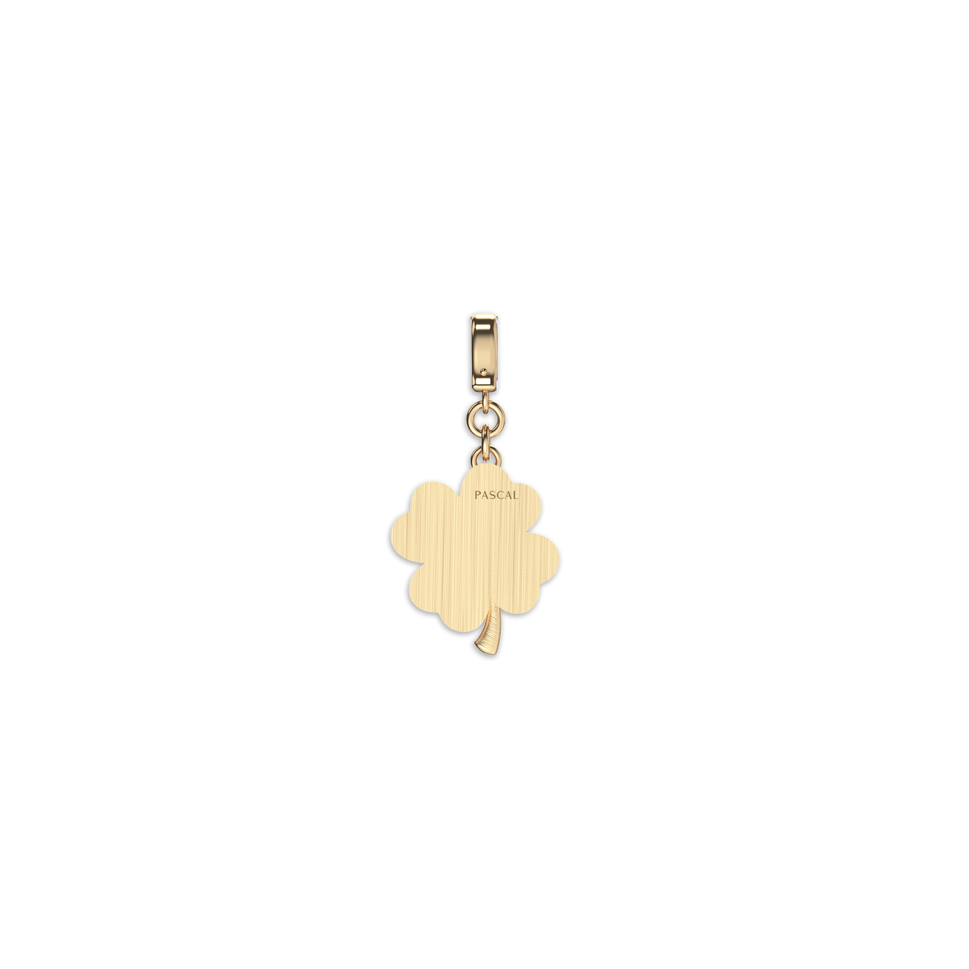 'Lucky Clover' Fancy Diamond Bag Charm