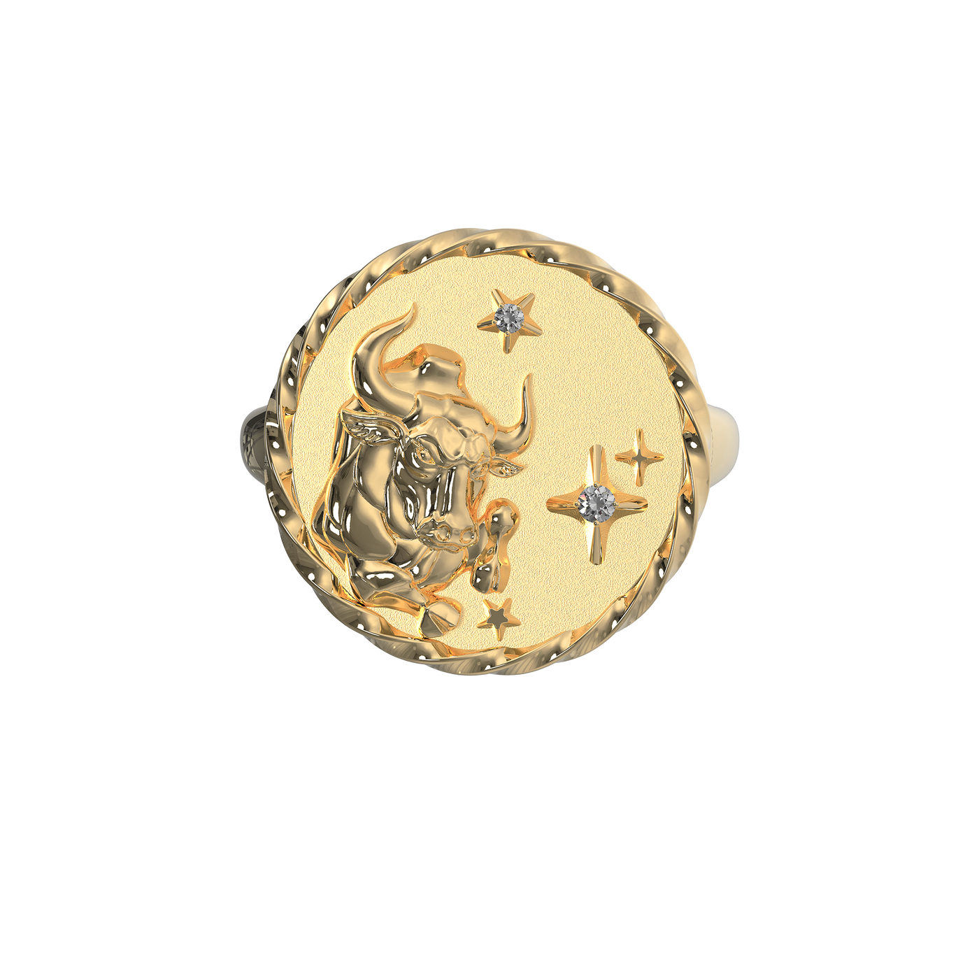 Taurus Signet Ring