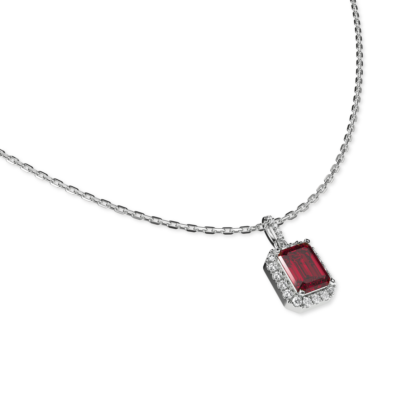 Collier de diamants multi-gemmes Coastal Oasis 