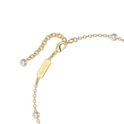Gypsophila Perlen-Diamant-Armband