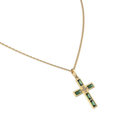 Luminary Diamond Cross Pendant