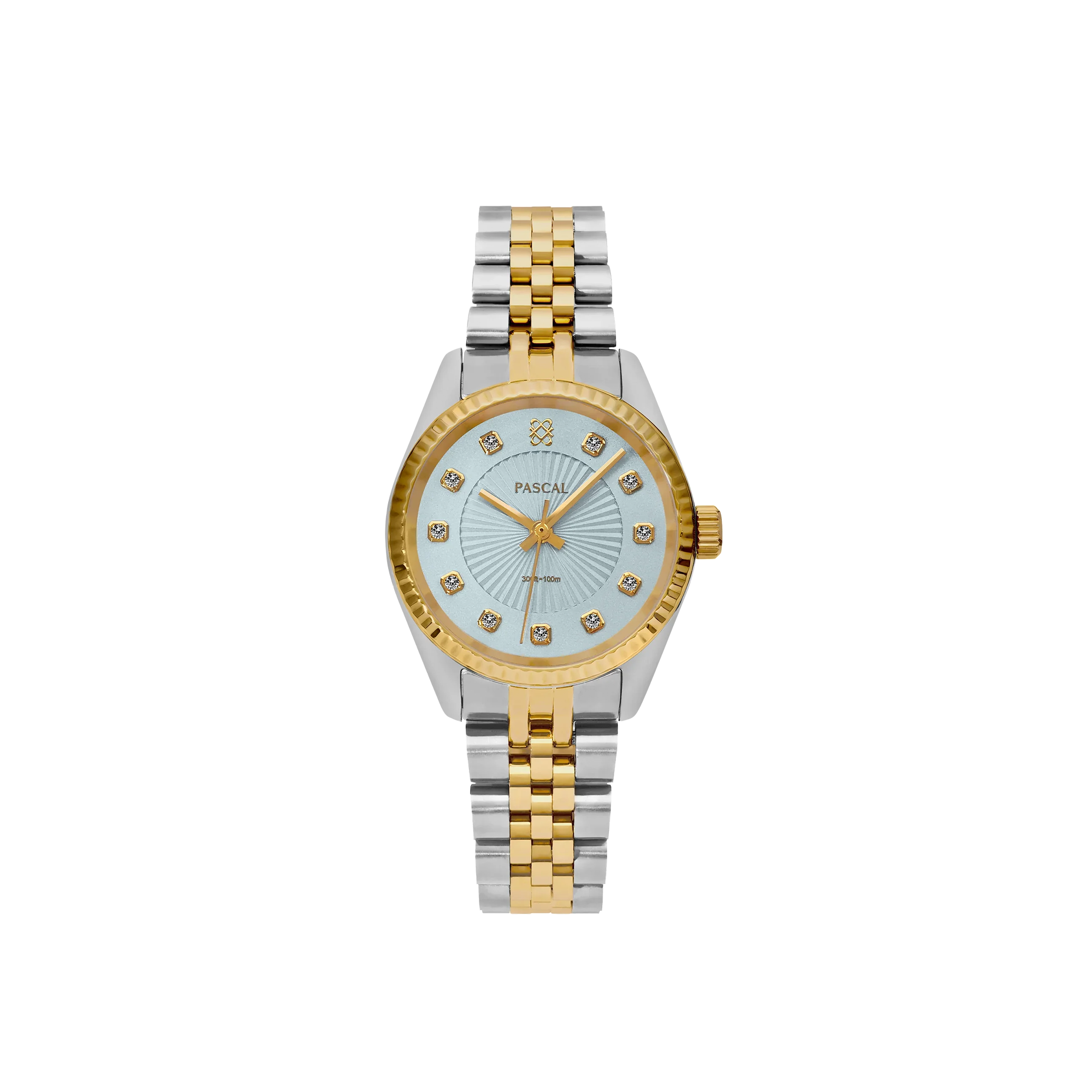 Timeless Classic Diamond Watch in Blue Raspberry - PASCAL